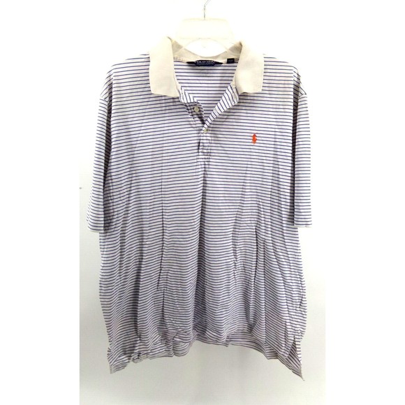Ralph Lauren Other - Polo Golf Ralph Lauren Mens Polo Large L White Short Sleeve 100% Pima Cotton